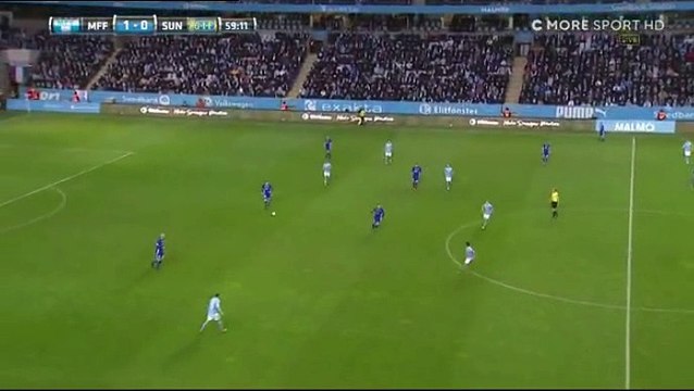 Markus Rosenberg Goal HD - Malmo FF	2-0	Sundsvall 11.04.2017