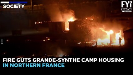 Fire Ignites In Northern France