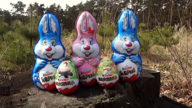 Kinder Surprise Bunny Kids eggs for baby children toddler Ultimate Surprise Easter Egg Toys