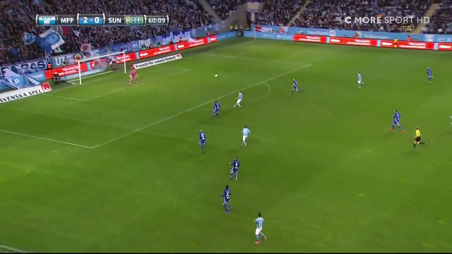 2-0 Markus Rosenberg Goal Sweden Allsvenskan - 11.04.2017 Malmö FF 2-0 GIF Sundsvall