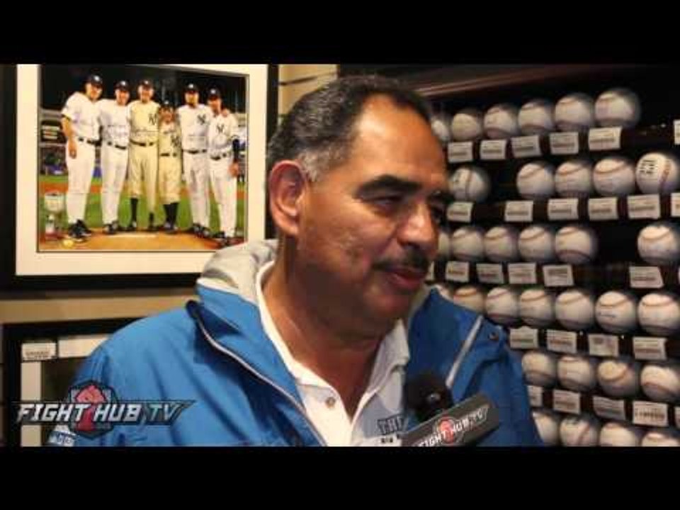 Abel Sanchez reacts to Canelo Khan weigh in "He looked drawn! He looked better at Cotto weigh in"