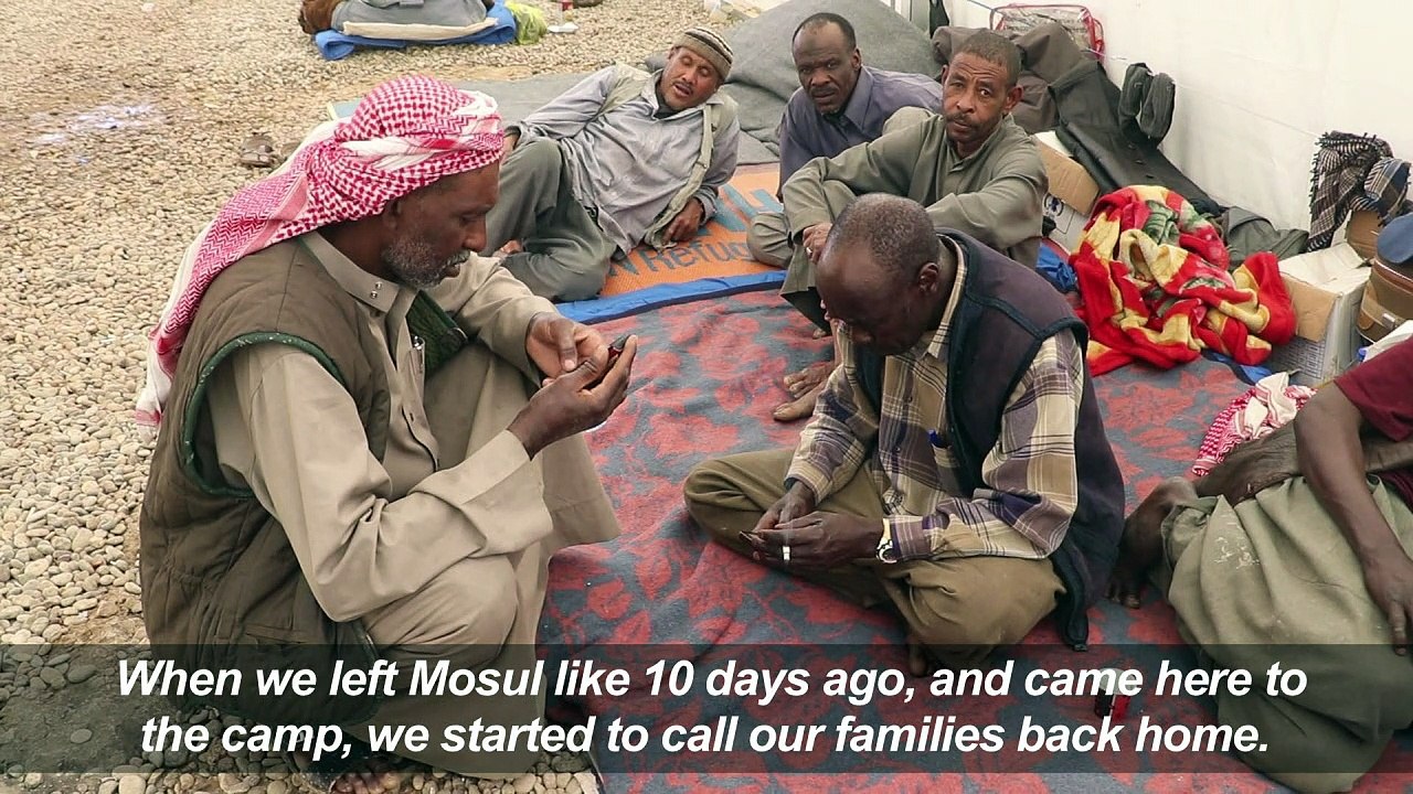 Exiled, displaced, broke: Mosul's Sudanese eye homecoming