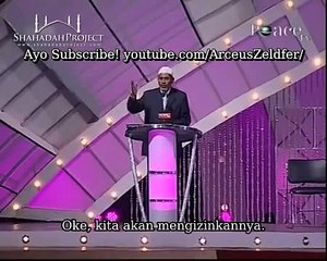 wanita ini menangis mendengar jawaban Dr. Zakir Naik