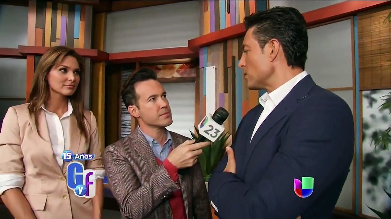 Fernando Colunga y Blanca  Soto habla  del final Por que el Amor Manda y Obscuro total  G y F