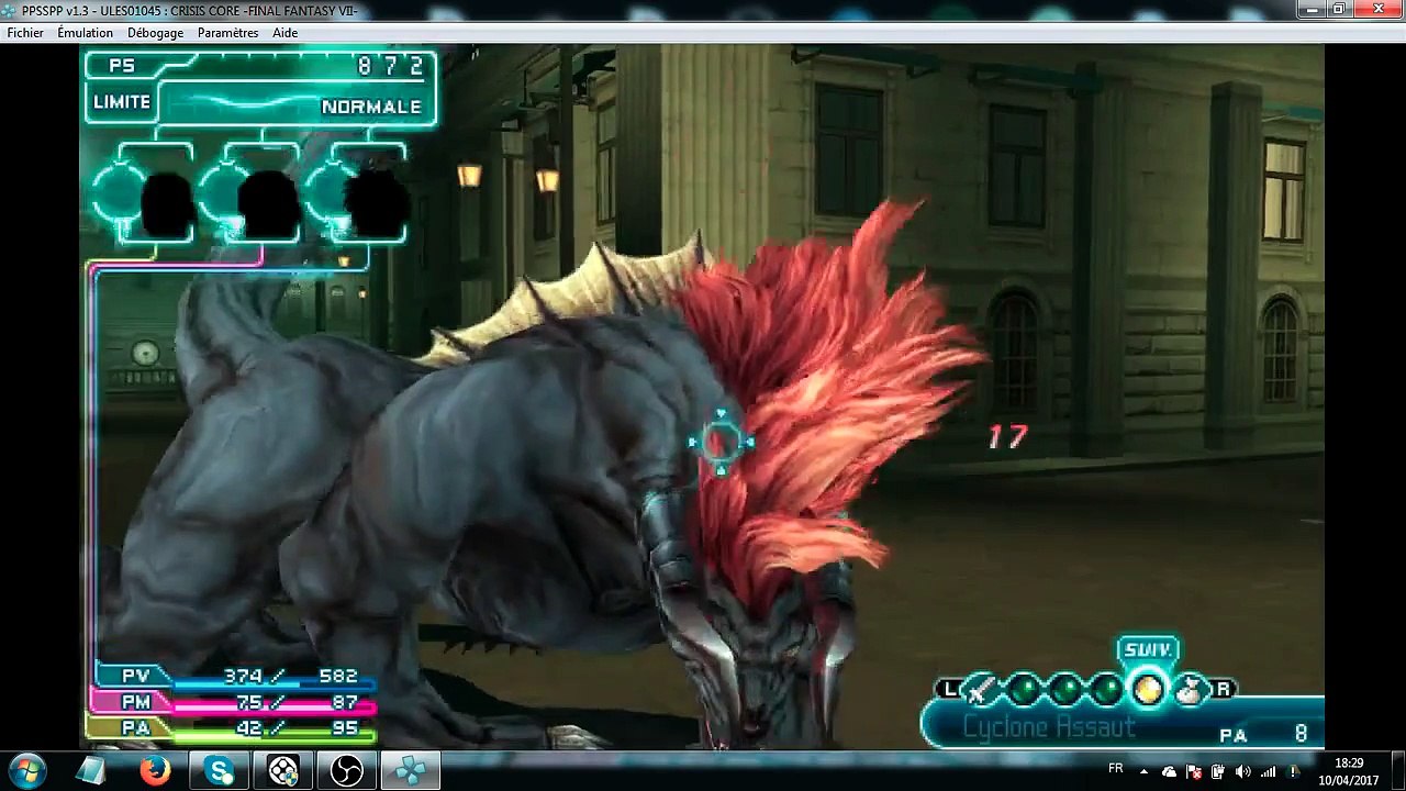 FF7 Crisis Core - EP1- Premières armes