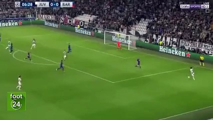 ديبالا يفتتح التسجيل لليوفي جوفنتس 1-0 برشلونة⚽