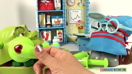 Shrek et le Singe Chirurgien Opération avec Mallette Docteur Accessoires