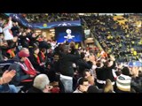 Monaco fans chanting Dortmund