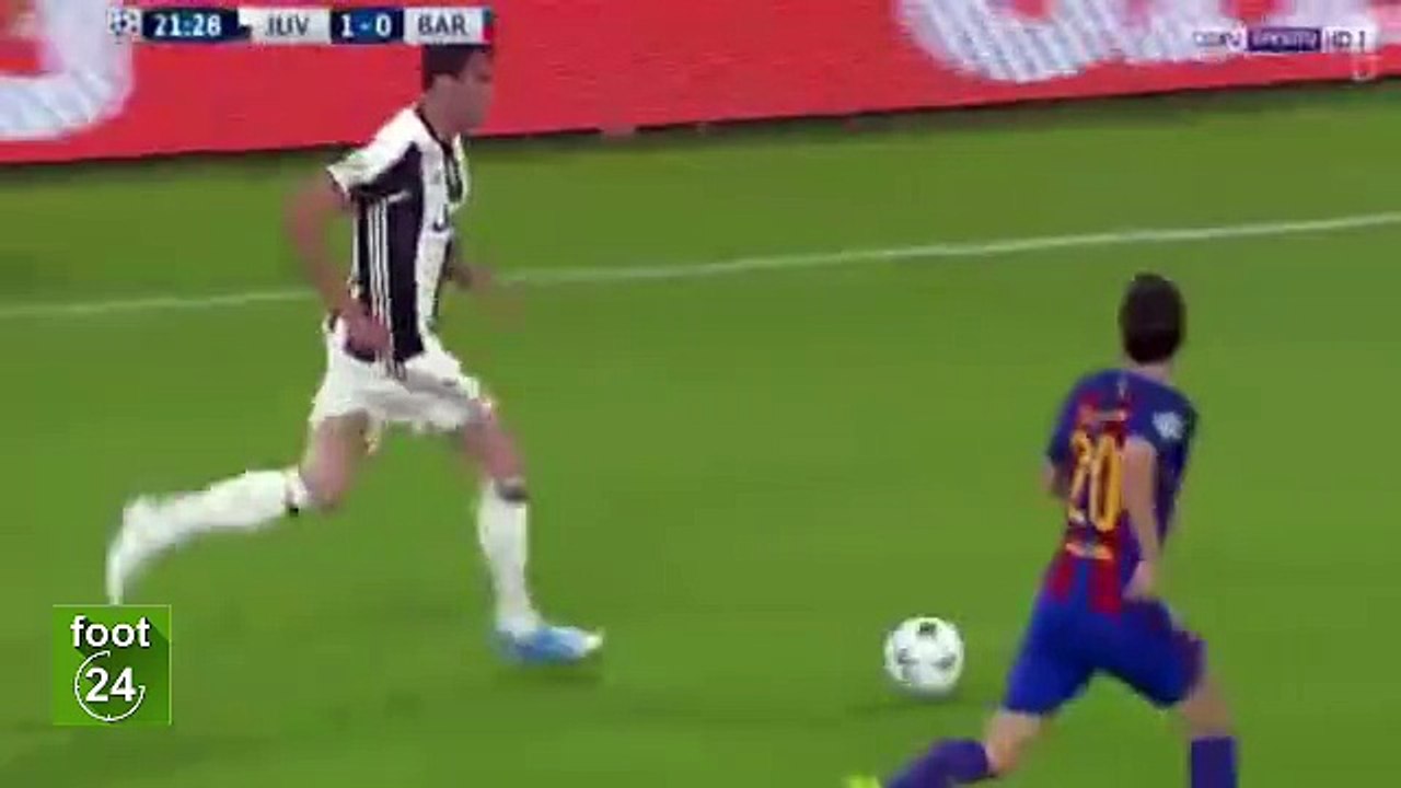 الثاني لجوفنتوس ديبالا يفتتح التسجيل لليوفي جوفنتس 2-0 برشلونة