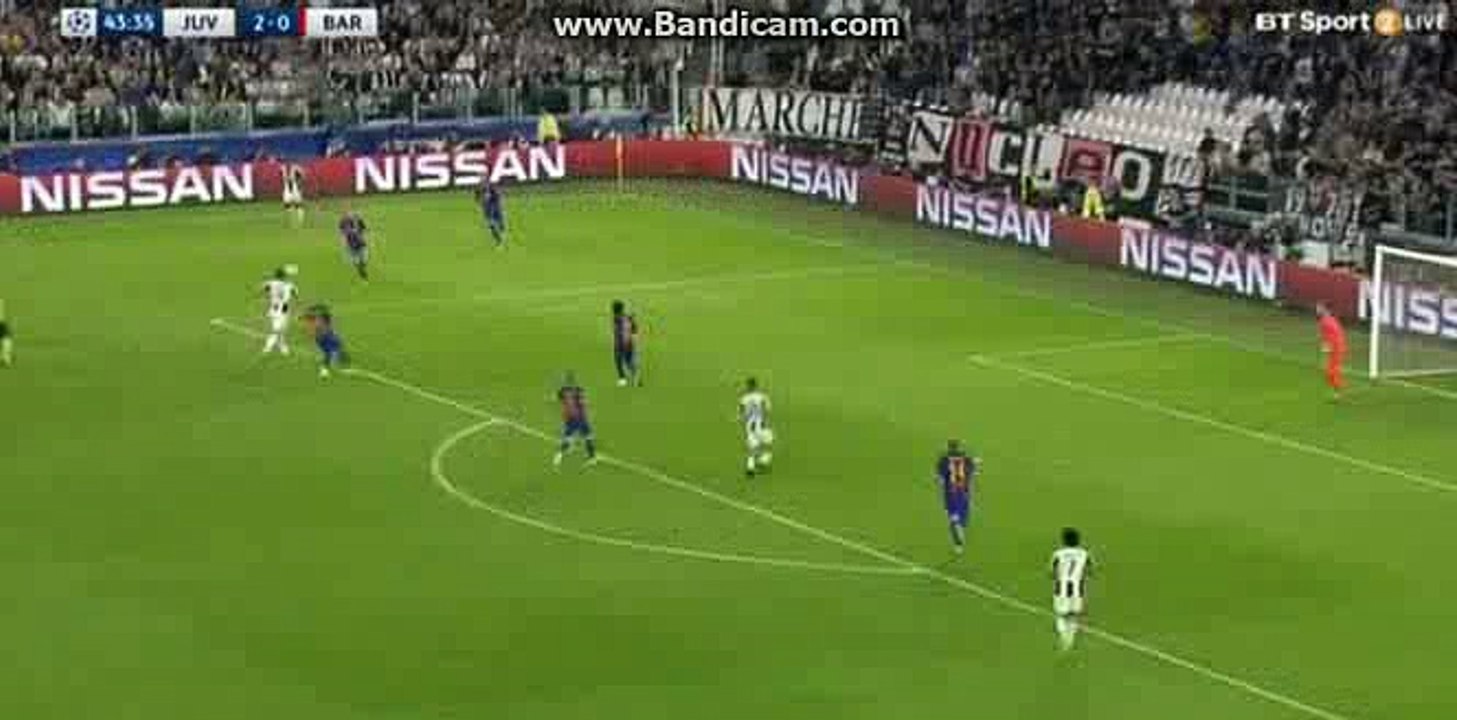 Gonzalo Higuain Super Shot HD - Juventus 2-0 Barcelona - 11.04.2017 HD