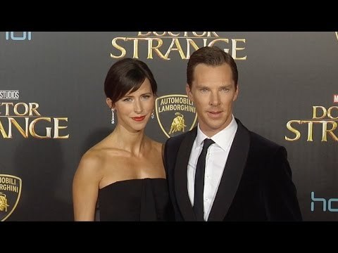 Benedict Cumberbatch & Sophie Hunter Doctor Strange World Premiere Red Carpet