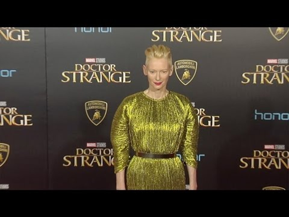 Tilda Swinton "Doctor Strange" World Premiere Red Carpet
