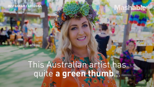 People are taping tiny succulents to their fingernails because the internet is weird