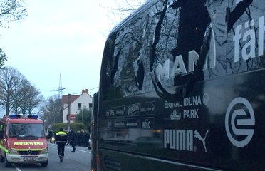 Foot: explosions près du bus de l'équipe de Dortmund