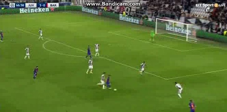Luis Suarez Super Chance HD - Juventus 3-0 Barcelona - 11.04.2017 HD