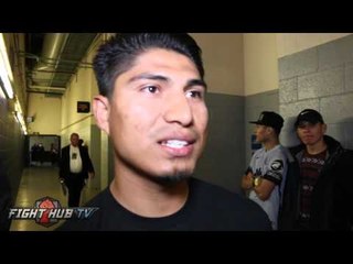 Mikey Garcia "He quit on himself!  It's not the 1st time! He don't got it! He's never had it"