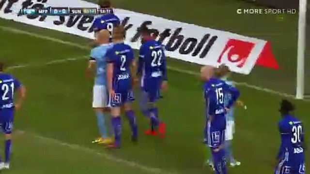 Franz Brorsson Goal HD - Malmo FF 1-0 Sundsvall 11.04.2017