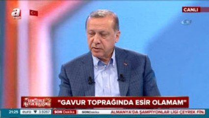 Cumhurbaşkanı Erdoğan: "Yedi Seçim Kaybettin Hala Direniyorsun. Kontrollü Darbe Diyor.