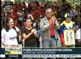 Venezolanos conmemoran 15 años del golpe de estado contra Chávez