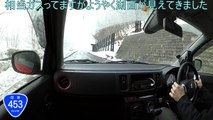 [アルトターボRS][ワインディング]国道276号・支笏湖20170214 Thawing road driving[車載][語り]