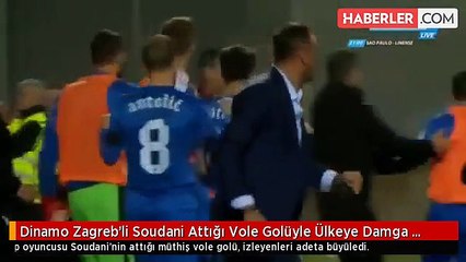 Dinamo Zagreb'li Soudani Attığı Vole Golüyle Ülkeye Damga Vurdu