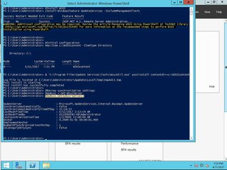 70-411 WSUS and PowerShell