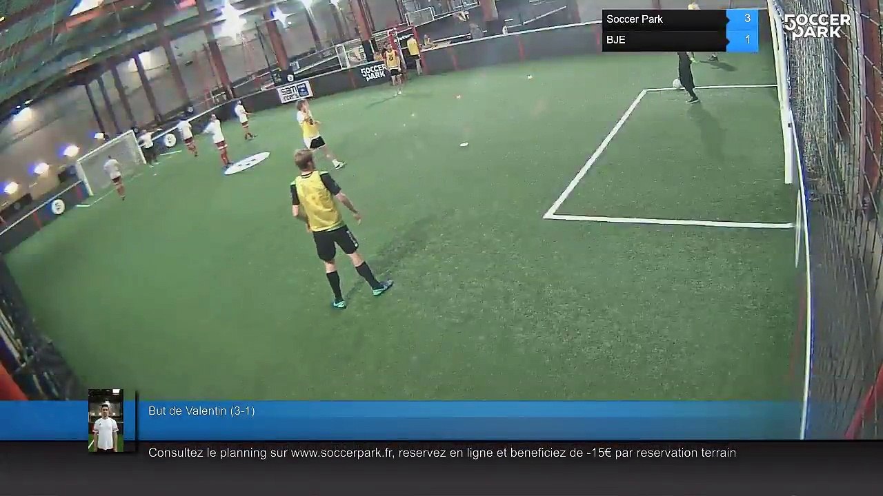 But de Valentin (3-1) - Soccer Park Vs BJE - 11/04/17 19:00 - Ligue Printemps 17 Poule B