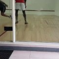 Ramsey Nouah Playing Sport In Lagos Gym