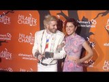 Nicholas Petricca & Genevieve Schatz at Hilarity for Charity's 5th Annual LA Variety Show Black Carp