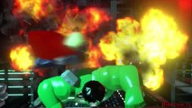 Lego Marvels Avengers Thor Defeats Hulk 'The Avengers'