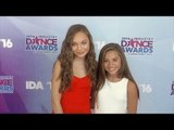Sisters Maddie & Mackenzie Ziegler 2016 Industry Dance Awards