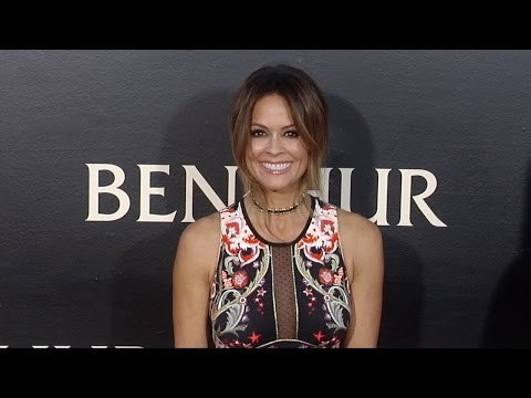 Brooke Burke-Charvet Ben-Hur Los Angeles Premiere Red Carpet