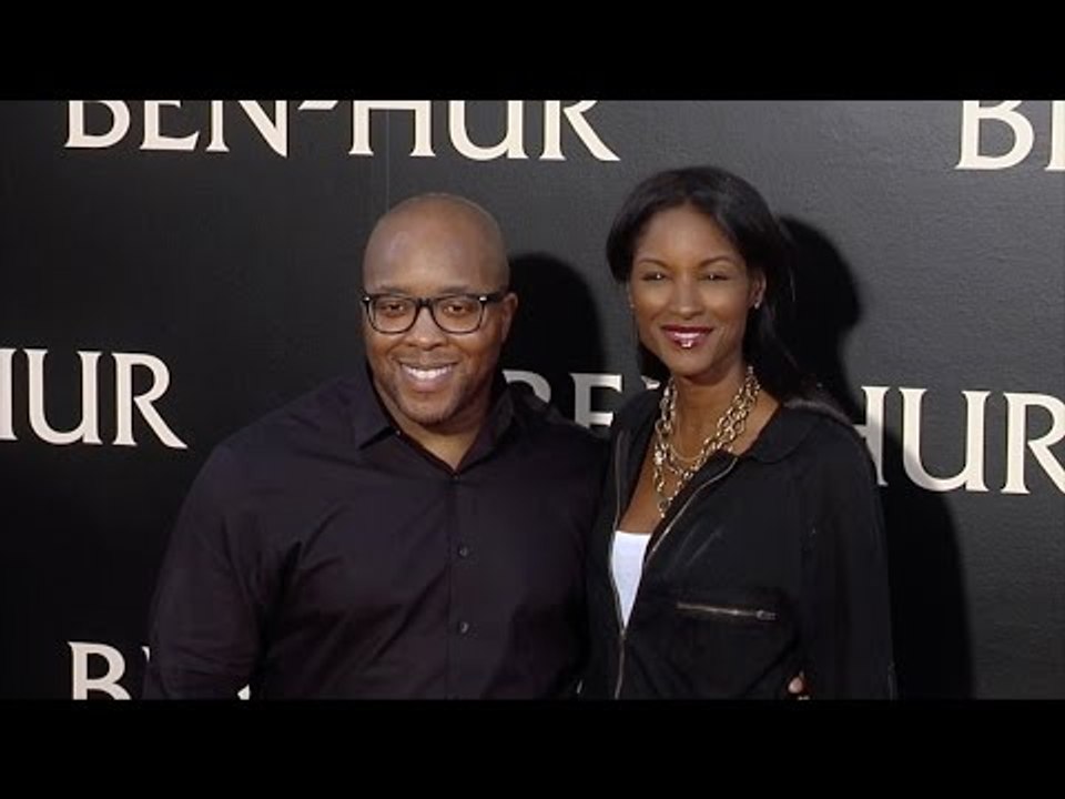 Eric Dawkins & Tish Dawkins "Ben-Hur" Los Angeles Premiere Red Carpet
