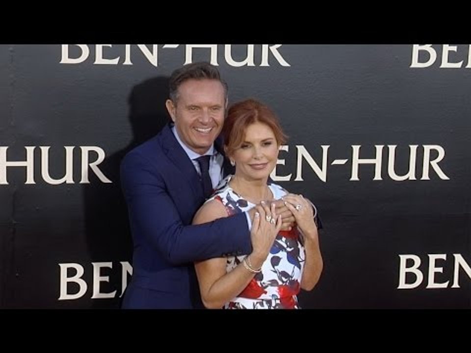 Roma Downey & Mark Burnett "Ben-Hur" Los Angeles Premiere Red Carpet