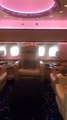 Inside View of Private Jet of Wealthy Qatar Princes On Which They In Pakista