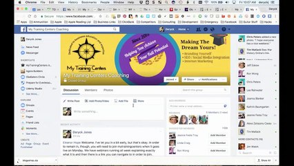My Training Centers Webinar