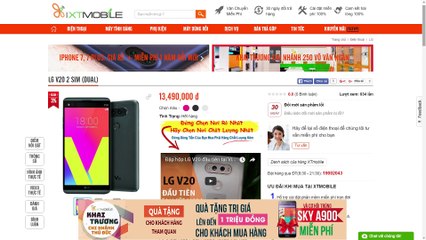 LG G6 ra rồi giờ mua V20 2 sim thôi