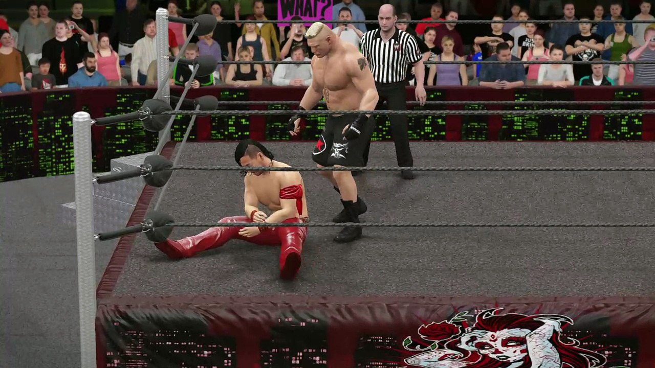 WWE 2K17 shinsuke nakamura v brock lesnar