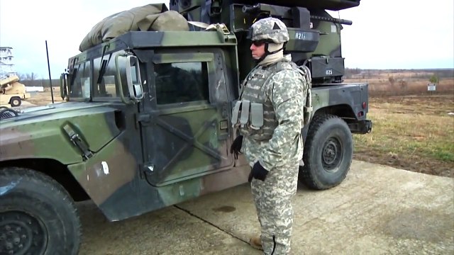 The Humvee That Can Shoot Down Aircraft US Soldiers Training on the SAN_TWQ-1 Avenger