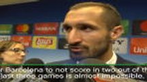 Victory over Barcelona is 'historic' - Chiellini