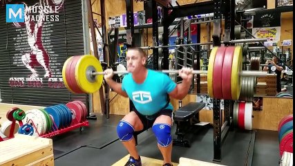 John Cena Strength Workout for WWE - Muscle Madness