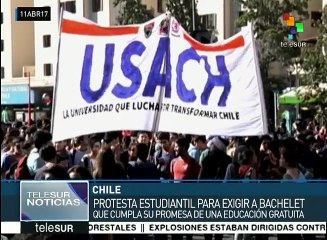 Chile: estudiantes se movilizan en rechazo a reforma educacional