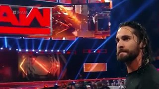 Raw GM Kurt Angle reveals Seth Rollins future - WWE Monday Night Raw Live 10 April 2017