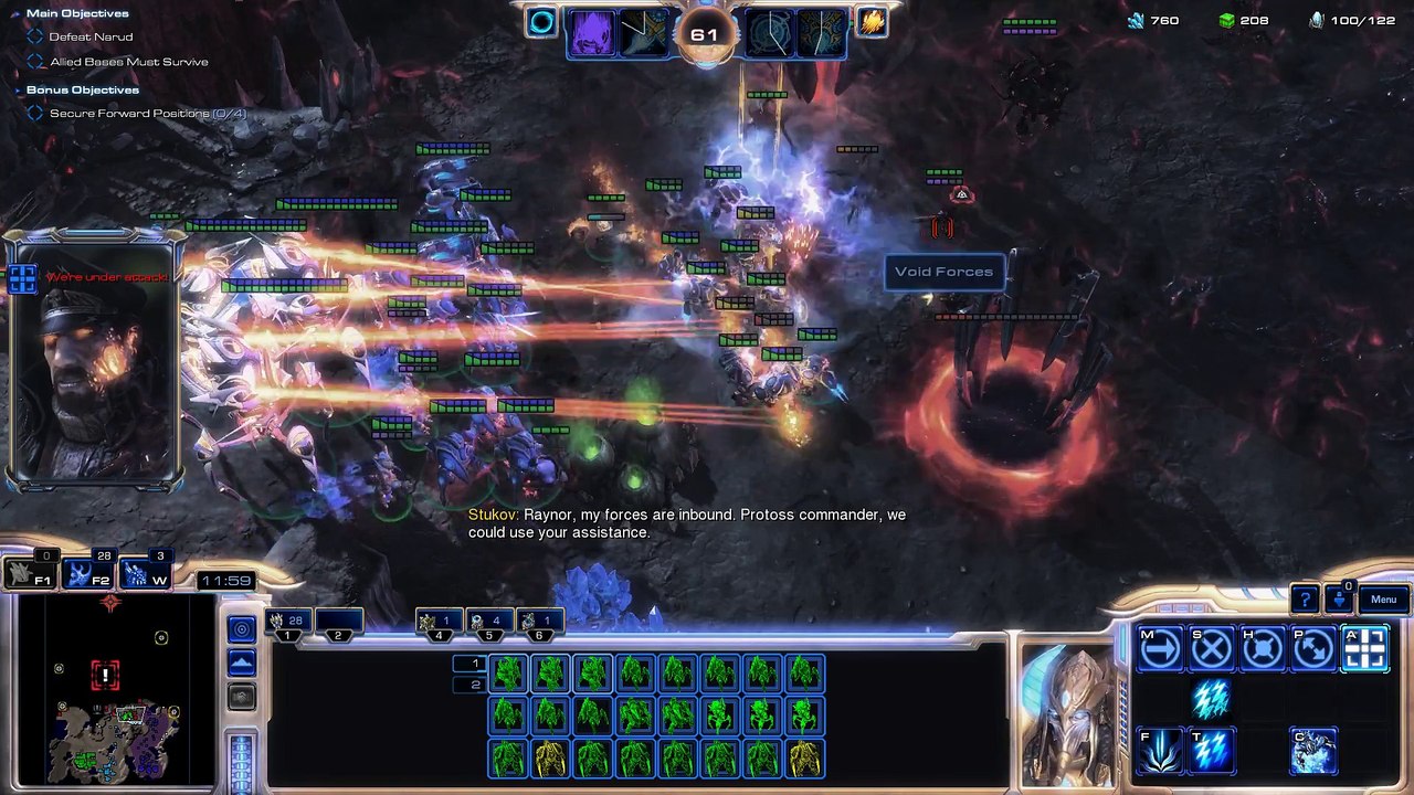 Starcraft II: Legacy of the Void Epilogue First/Blind Playthrough - Mission 1: Into the Void