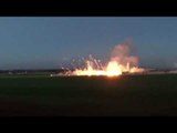 Fires in Opposition-Held Town East of Idlib Reportedly Caused by Incendiary Bombs