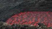 Lava Flow Seen on Slopes of Mount Etna