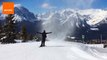 Snowboarder Rides in Rare 'Snownado'