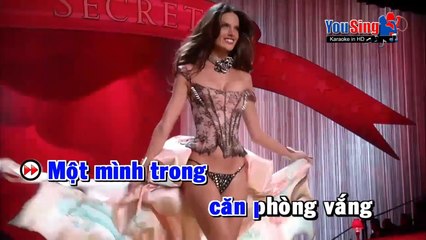 Bóng Trăng Dần Trôi - Duy Mạnh | KARAOKE BEAT CHUẨN✔