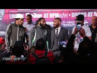 Adrien Broner vs. Ashley Theophane Full Video- Complete Final Press Conference Face Off