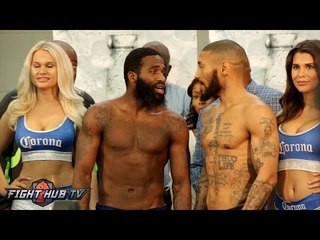 Adrien Broner vs. Ashley Theophane Complete Weigh In and Face Off Video